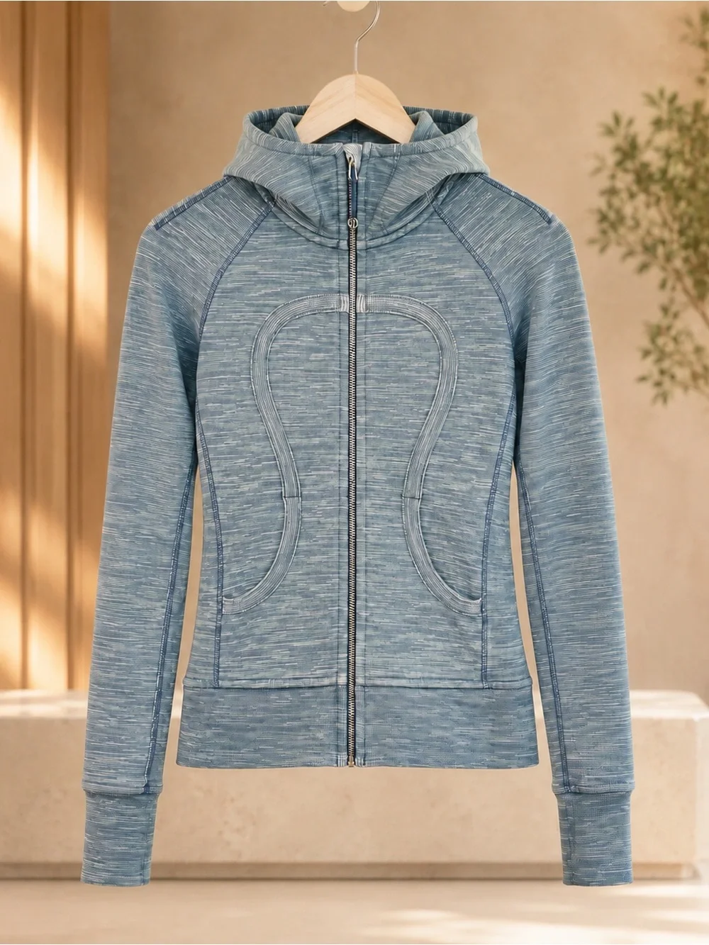 Lululemon Hoodie Wee Are From Space Printed Polar Cream Clarity Yellow Size 2